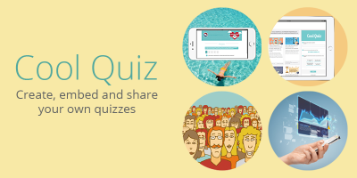 Cool Quiz: Create, embed and share your own quizzes