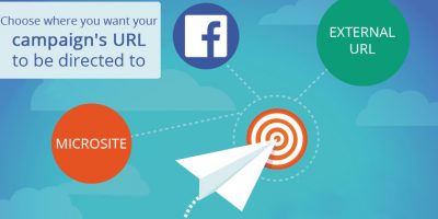 Choose your campaign's URL to be directed to