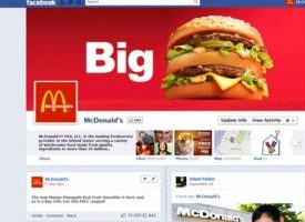Timeline facebook Big Mac