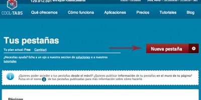 Crear nueva pestaña