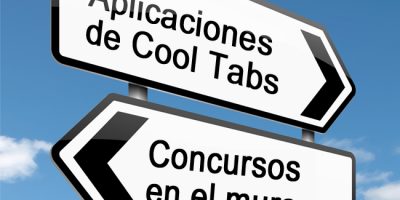 Aplicaciones de Cool Tabs versus concursos en el muro