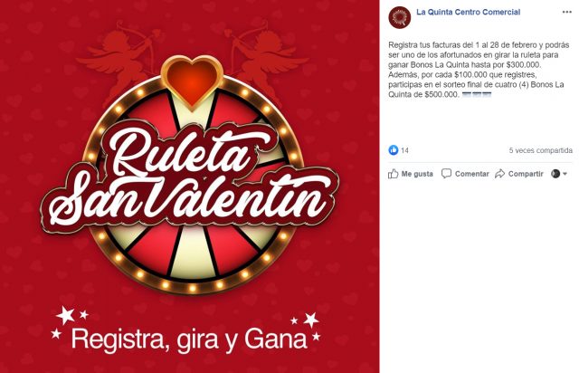 sorteo de san valentín sorteo de san valentín