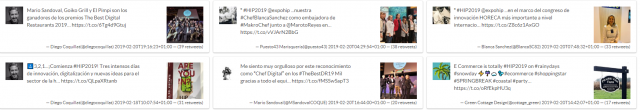#Hip2019: tweets con más favoritos