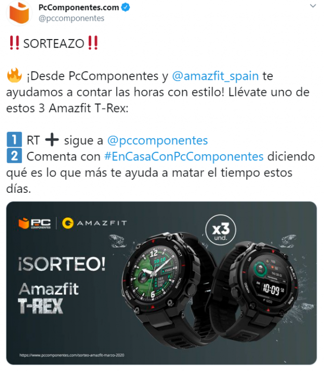 ideas para sorteos Twitter