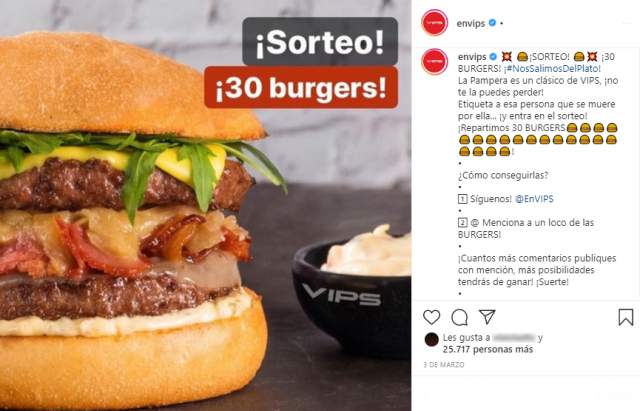 sorteos instagram