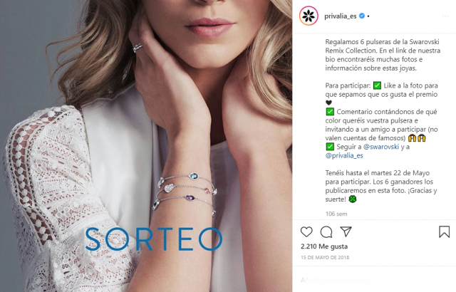 ejemplo de sorteo en instagram sorteo en instagram