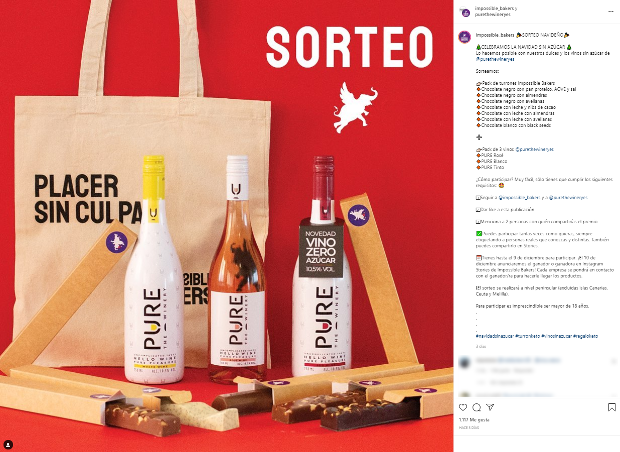 instagram collabs sorteo con colaboradores